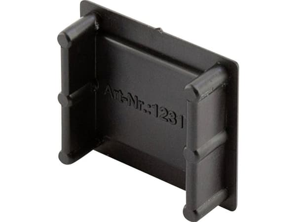 Deko Light 988139 Combo infällning/dämpning, profiländkåpa i ABS - 2 st