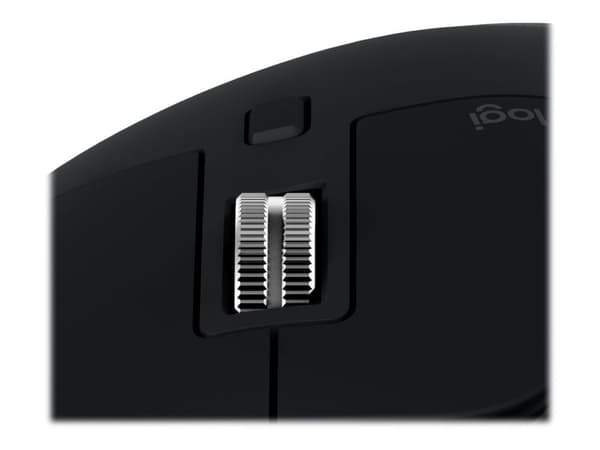 Logitech Master Series MX Master 3S - Mus - ergonomisk - optisk - 7 knapper - trådløs - Bluetooth - romgrå - for Apple MacBook