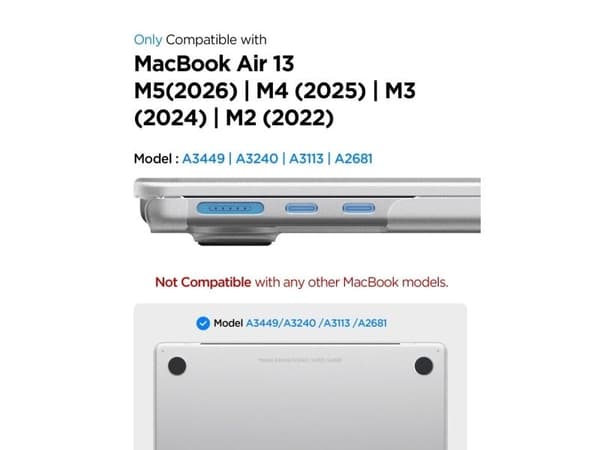 Spigen Air Skin, Rund (shell case), 33 cm (13")
