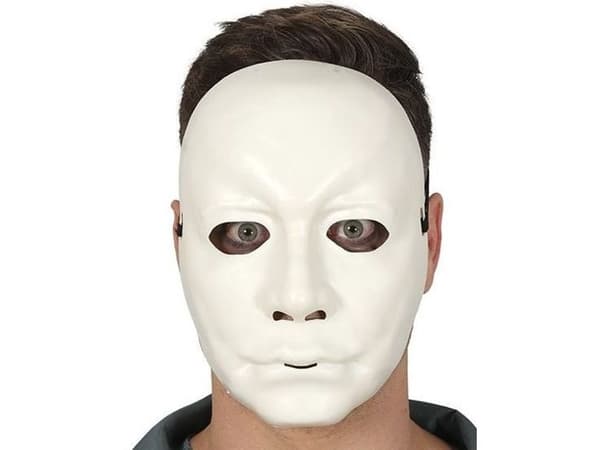 Hvid maske