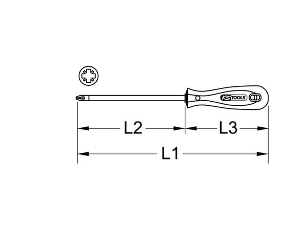 KS Tools 153.1041, 205 mm