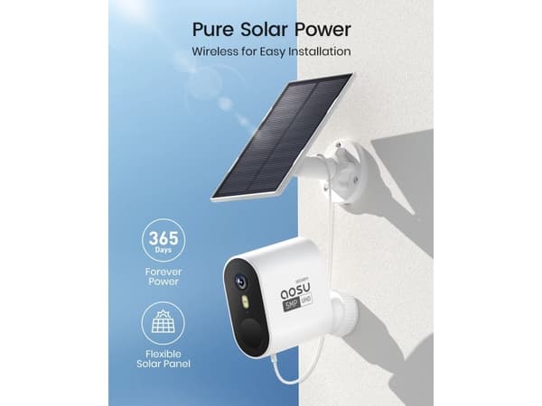 AOSU SolarCam System Max-4 kameraer