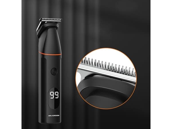MAXGROOM LK-881 multifunctional trimmer with replaceable tips - black