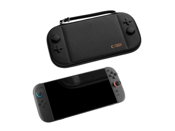 Nintendo TECH-PROTECT SLIM POUCH till Nintendo Switch 2 BLACK