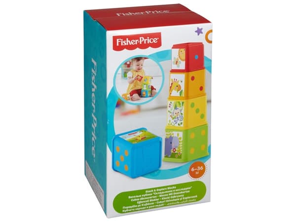 Fisher Price Stack & Explore Blocks