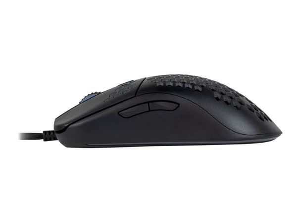 Arozzi Favo - Mus - optisk - 7 knapper - kablet - USB - Sort