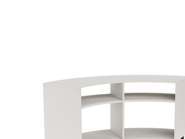 Förvaring Stig 2x1½ fack böjd 90°