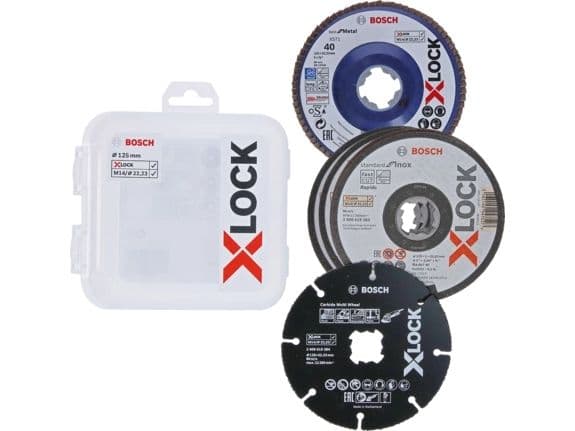 Bosch skär-/slipsats X-LOCK Start 125 mm 5 delar
