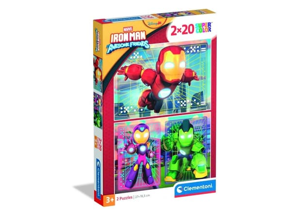 Clementoni Puslespil Ironman Ahaf 2025, 2x20 brikker