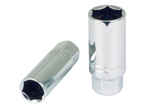 KS TOOLS 1/2" CHROMEplus tennpluggsokkel, 18mm (918.1207)