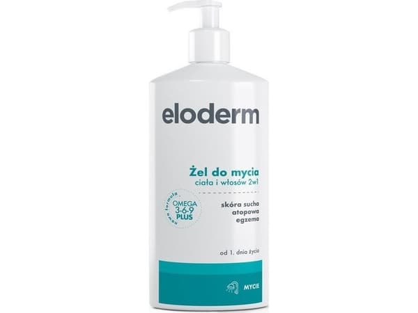Polpharma Eloderm, 2-i-1 vask til kropp og hår 400 ml