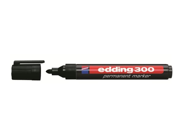 edding 300 - Markør - permanent - sortering - 1,5-3 mm