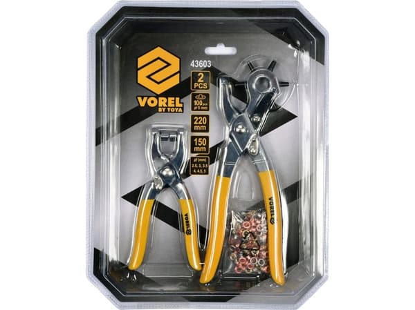 Vorel nahkapihdit 2kpl (43603)