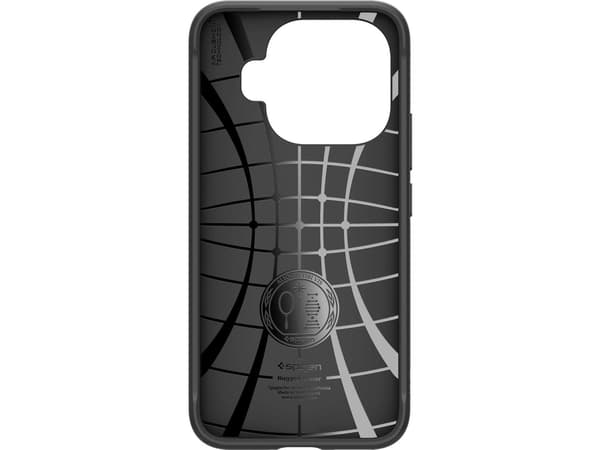 Spigen Rugged Armor, deksel, Xiaomi, 15T Pro, 17,4 cm (6,83"), Sort