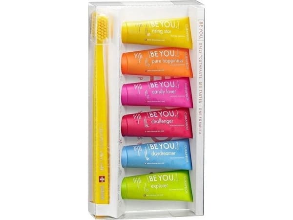 Curaprox BE YOU tandborstset 6 st x 10 ml