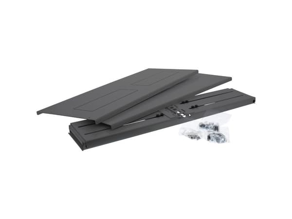 InLine 19102B, Väggmonterad rack, 2U, 4,07 kg, Svart