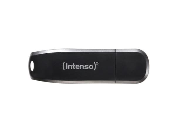 Intenso Speed Line - USB-flashstasjon - 256 GB - USB 3.0 - svart