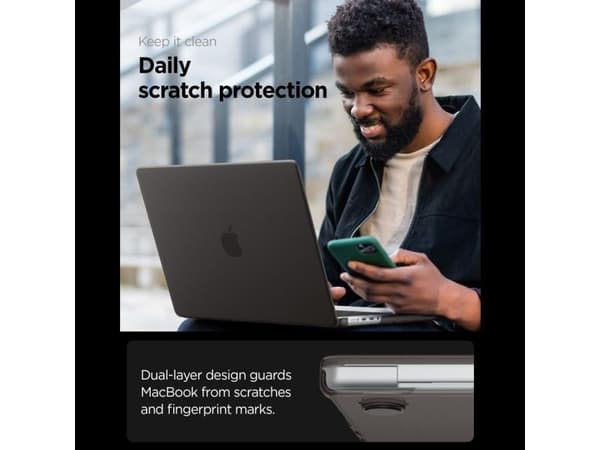 Spigen Air Skin, Rund (shell case), 35,6 cm (14")