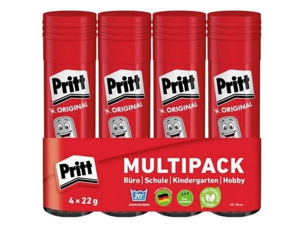 Pritt limstift 22 g PK6MP (4 st)
