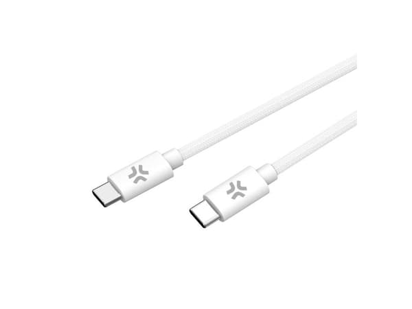 USB-C - USB-C-kaapeli 60W 1,5 m Vit