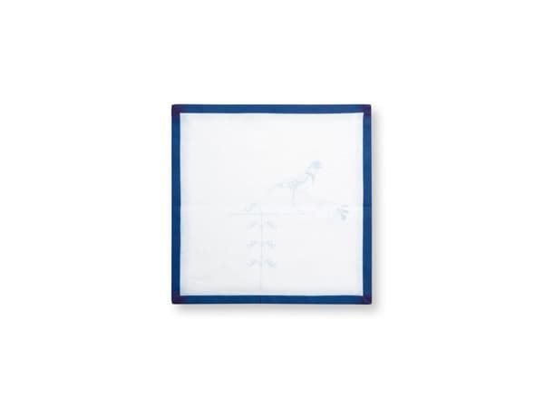 PIP Studio Set/2 Napkin Bird Blue 40x40