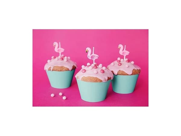 PartyDeco SCS-8, Stearinlys, Rosa, 5 stykker