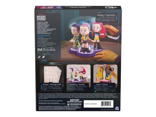 KPDH 4D Puzzle Huntrix Chibi Set