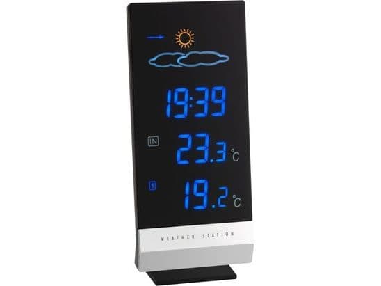 TFA Lumax - Väderstation - svart