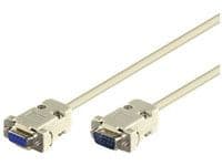 MicroConnect - Sarjaliikennekaapeli - DB-9 (uros) - DB-9 (naaras) - 10 m