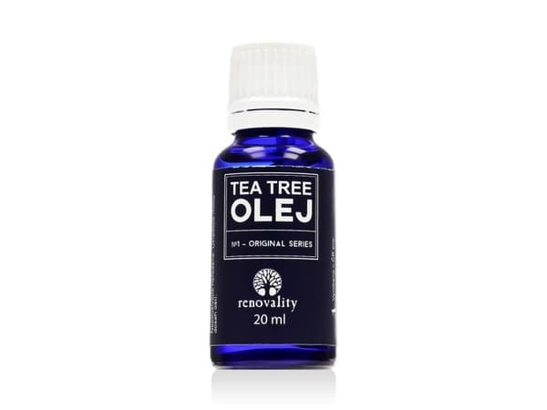 Renovality tea tree-olje Original Series m/ dråpetopp, 20 ml