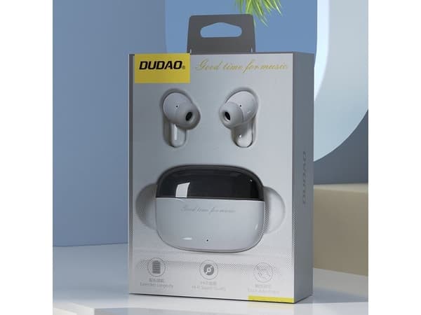 Dudao U8 Pro TWS wireless headphones - white