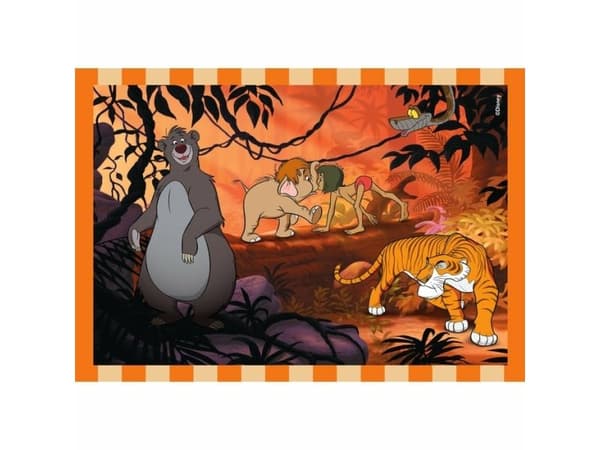 Clementoni pussel Disney Animals, 4-i-1