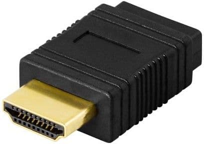 DELTACO – HDMI-sovitin – HDMI (uros) – HDMI (naaras)
