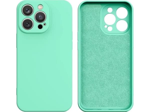 Hurtel Silikondeksel til iPhone 14 Plus mintgrønt silikondeksel