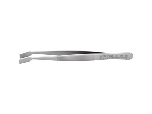 Knipex 92 01 06, Rustfritt stål, Rustfritt stål, Flat, Buet, 16 g, 10 mm