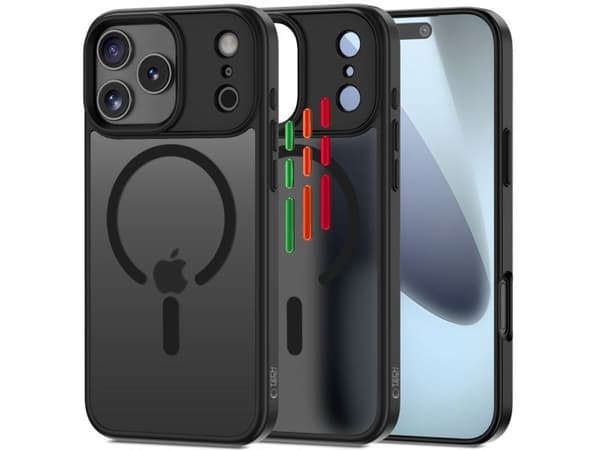 Tech-Protect MagMat XT 4-set MagSafe-deksel for iPhone 17 Pro - matt sort