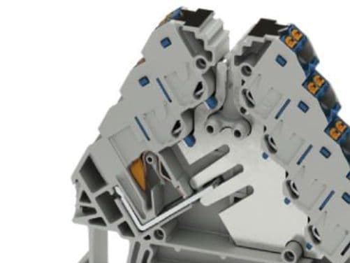 PHOENIX CONTACT 3270221 PTRVB 4-FI /BU FEED-THRU BLOCK