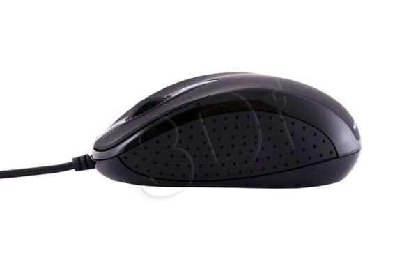 ModeCom MC-M4 - Mus - optisk - 3 knapper - kablet - USB - matt svart