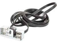 HP CH538-67018, Belte, Sort, Metallisk