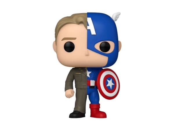 FUNKO POP! Vinyfigur: Marvel - Kaptein Amerika / Steve Rogers