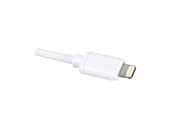 OWC NWTCBLUSBL1MW, 1 m, Lightning, USB A, Vit, iPhone, iPad, iPod