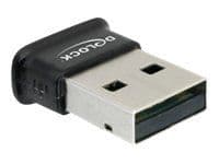 Delock USB 2.0 Bluetooth V4.0 Dual Mode - Nätverksadapter - USB 2.0 - Bluetooth 4.0 - Klass 2