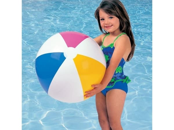 Intex 59030NP, 61 cm, 3 År, Vinyl, Multifärg, Vit