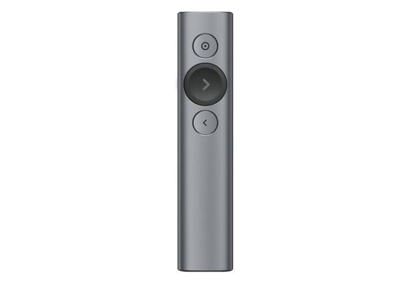 Logitech Spotlight - Presentationsfjärrkontroll - 3 knappar - skiffer
