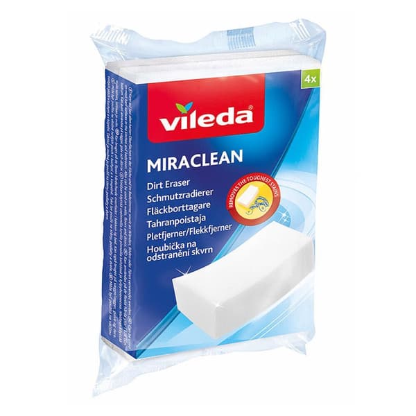 Vileda MiraClean flekkfjerner, 4 stk.