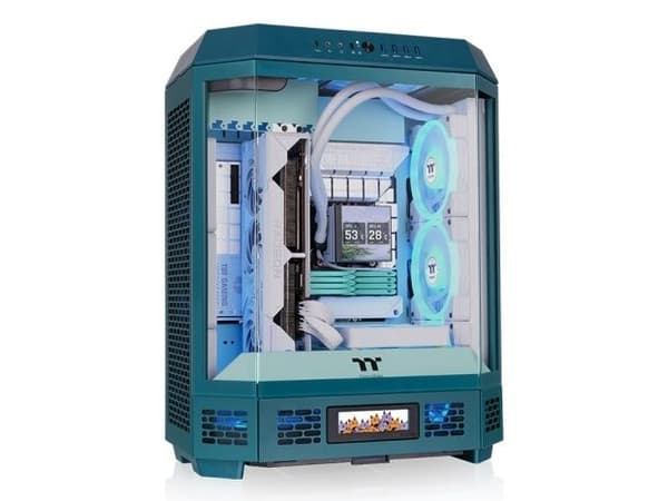 Thermaltake The Tower 600 Transformative Teal chassi
