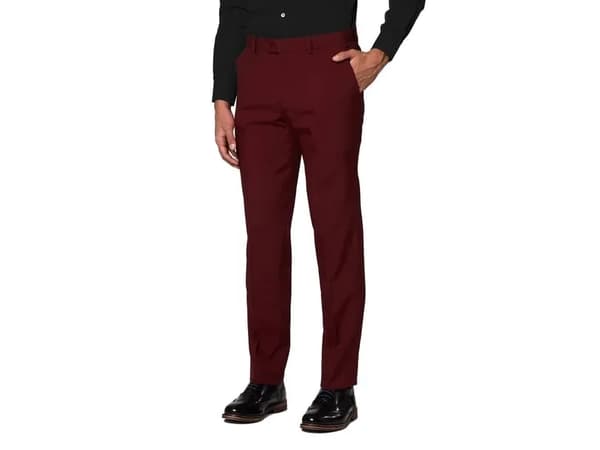Vinrött kostym OppoSuits