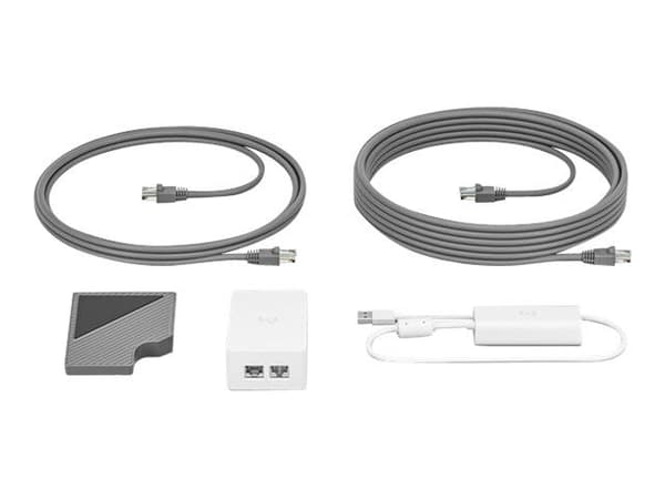 Logitech Tap - Kontroll - kabelansluten - med Logitech Cat5e Kit