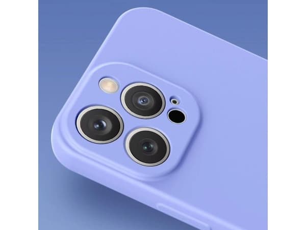 Silicone-deksel iPhone 14 Plus silikondeksel - lys blå