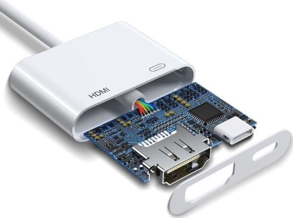 Joyroom S-H141 Lightning til HDMI / Lightning videoadapter Hvit